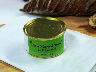 patemagretcanardpoivrevert200g